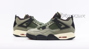 Undefeated x Air Jordan 4 Retro Replica2