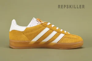 Adidas Gazelle Indoor Orange Peel White
