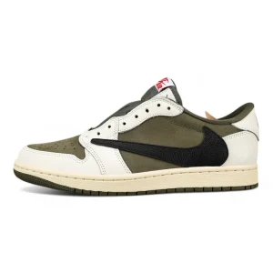 Travis Scott x Air Jordan 1 Retro Low OG SP 'Reverse Olive / Medium Olive'