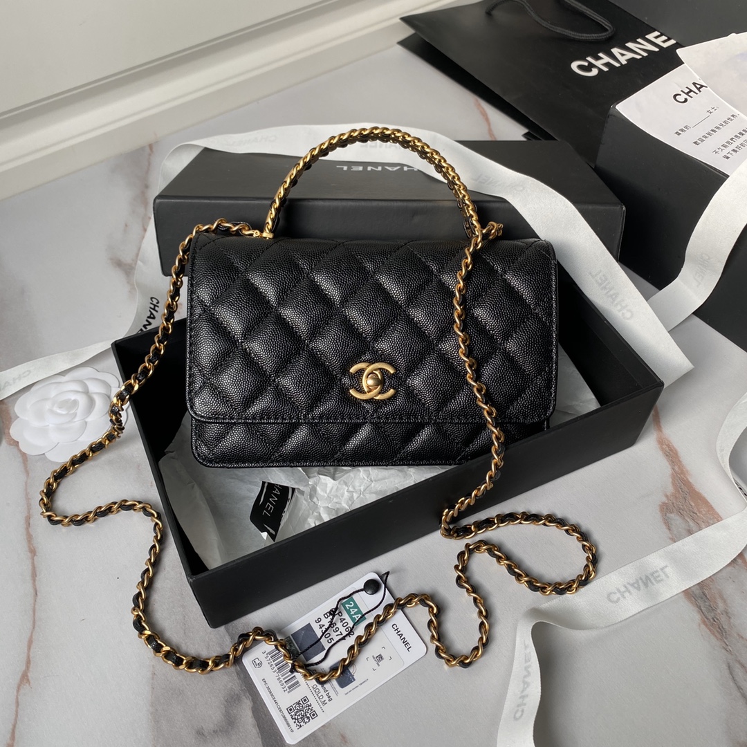 Chanel-24A-Wallet-on-Chain-Grained-Shiny-Calfskin-with-Gold_5
