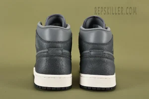 Air Jordan 1 Mid 'Distressed Smoke Grey'