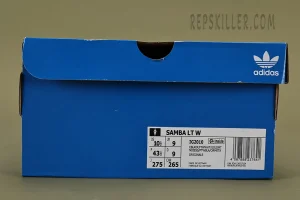 Samba LT Black White Women's Sneakers Reps5