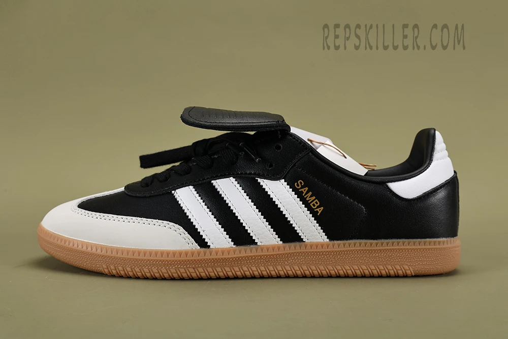 Samba LT Black White Women's Sneakers Reps6