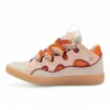 Lanvin Curb Sneakers 'Pale Pink Mango' Replica