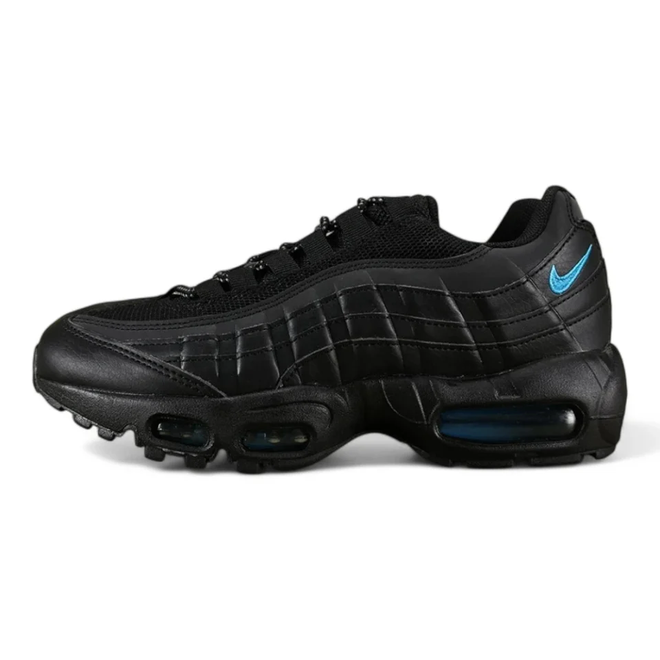 N1ke Air Max 95 Black Laser Blue
