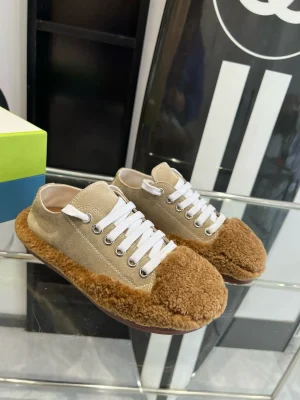 MARNI Red Teddy Tennis Sneaker12