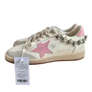 Women's Ball Star LTD with pink leather star and crystal decoration