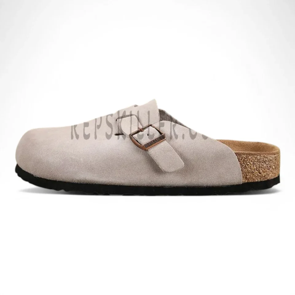 Boston Soft Footbed Mink Light Grey
