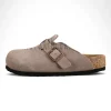 Boston Suede Leather Light Brown
