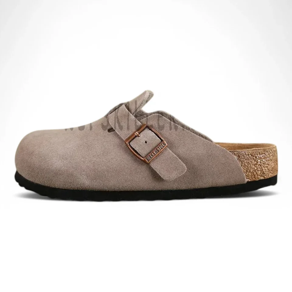 Boston Suede Leather Light Brown