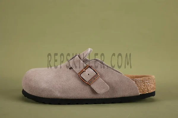 Boston Suede Leather Light Brown1
