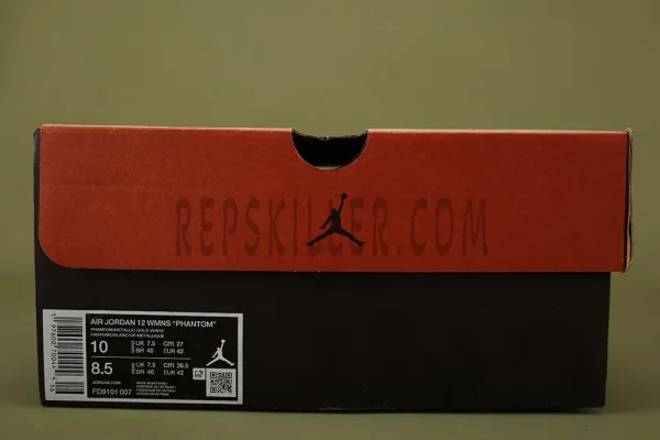 the jordan 12 box