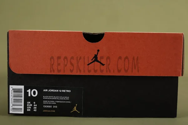 the jordan 12 box