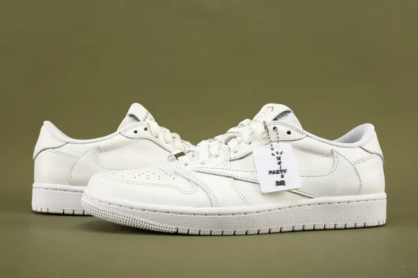 Jordan 1 Travis Scott Pure White