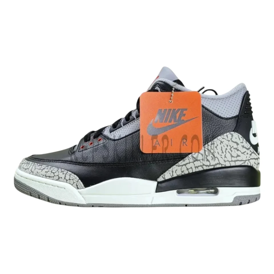 Air Jordan 3 Retro OG 'Black Cement' 2024