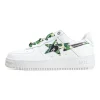 A BATHING APE BapeSta ABC Camo Green Low Sneakers
