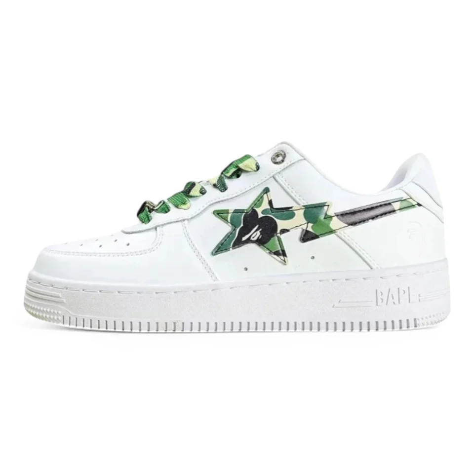 Bapesta Low 'ABC Camo - Green' Replica