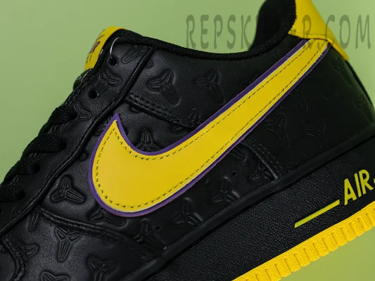 Kobe Bryant x Nike Air Force 1 Low Retro QS 'Lakers Away'IMG_4989 拷贝