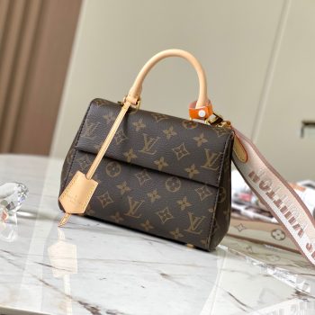 Louis Vuitton M46055 Cluny Mini Monogram Coated Canvas