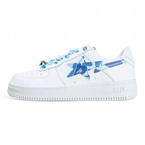 A Bathing Ape Bapesta ABC Camo Blue