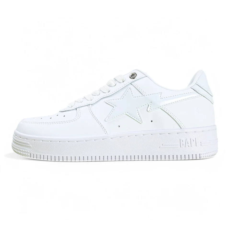 A BATHING APE BapeSta Unisex White