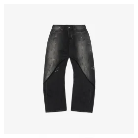 Acne Studios Paint Splatter Denim Jeans