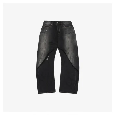 Acne Studios 2006M Paint Splatter Denim Jeans