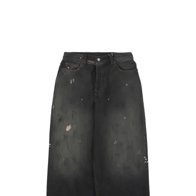 Acne Studios 2023M Paint-Splatter Denim Pants4.jpeg
