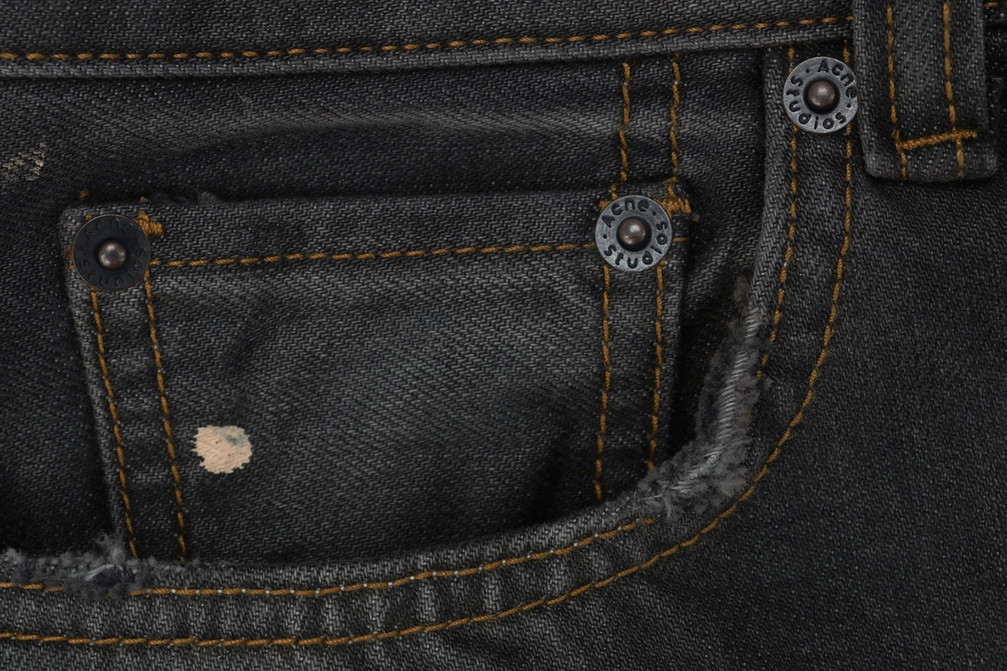 Acne Studios 2023M Paint-Splatter Denim Pants6.jpeg