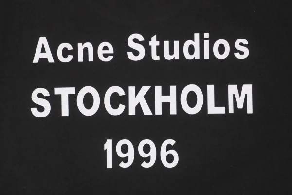 Acne Studios 1996 logo print