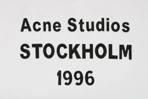 Acne Studios 1996 logo print