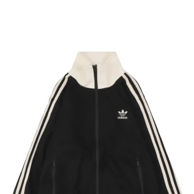 Adidas Trefoil Waffle Textured Jacket Black5.jpeg