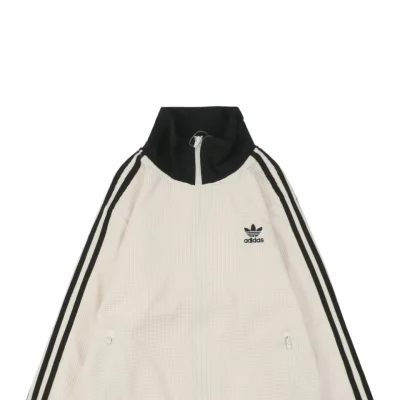 Adidas Trefoil Waffle Textured Jacket White4.jpeg