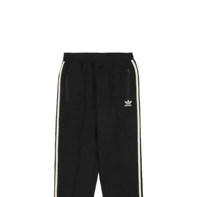 Adidas Trefoil Waffle Textured Track Pants Black2.jpeg