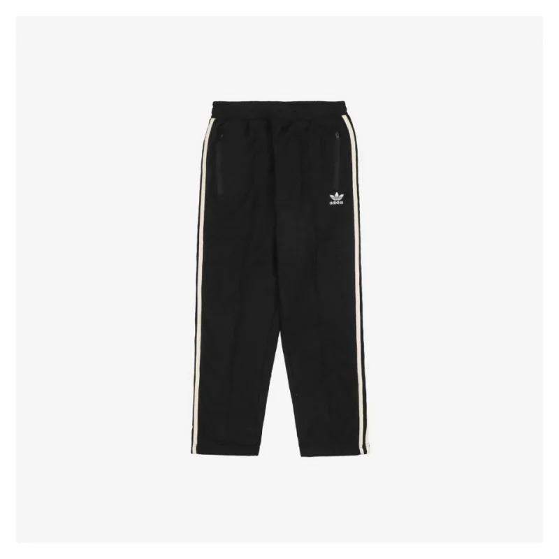 Adidas Trefoil Waffle Textured Track Pants Black