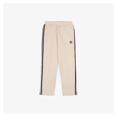 Adidas Trefoil Waffle Textured Track Pants White