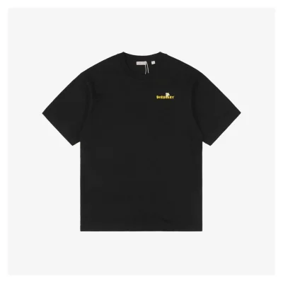 BBrry Cartoon Bee Flocked Print Short-Sleeve Shirt3.jpeg