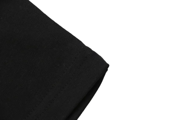 BBrry Horizontal Stripe Knight Logo Embroidery Short-Sleeve Shirt Black4.jpeg