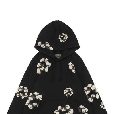 Denim Tears x CPFM Cotton Puff Print Hoodie Black4.jpeg