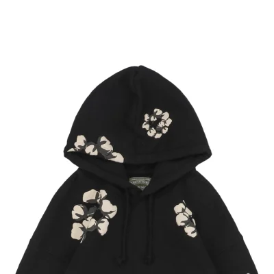 Denim Tears x CPFM Cotton Puff Print Hoodie Black5.jpeg