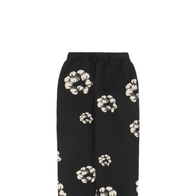 Denim Tears x CPFM Cotton Puff Print Pants Black1.jpeg