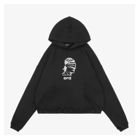 Enfants Riches Deprimes Bandaged Portrait Print Hoodie