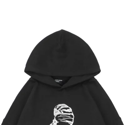 Enfants Riches Deprimes Bandaged Portrait Print Hoodie4.jpeg