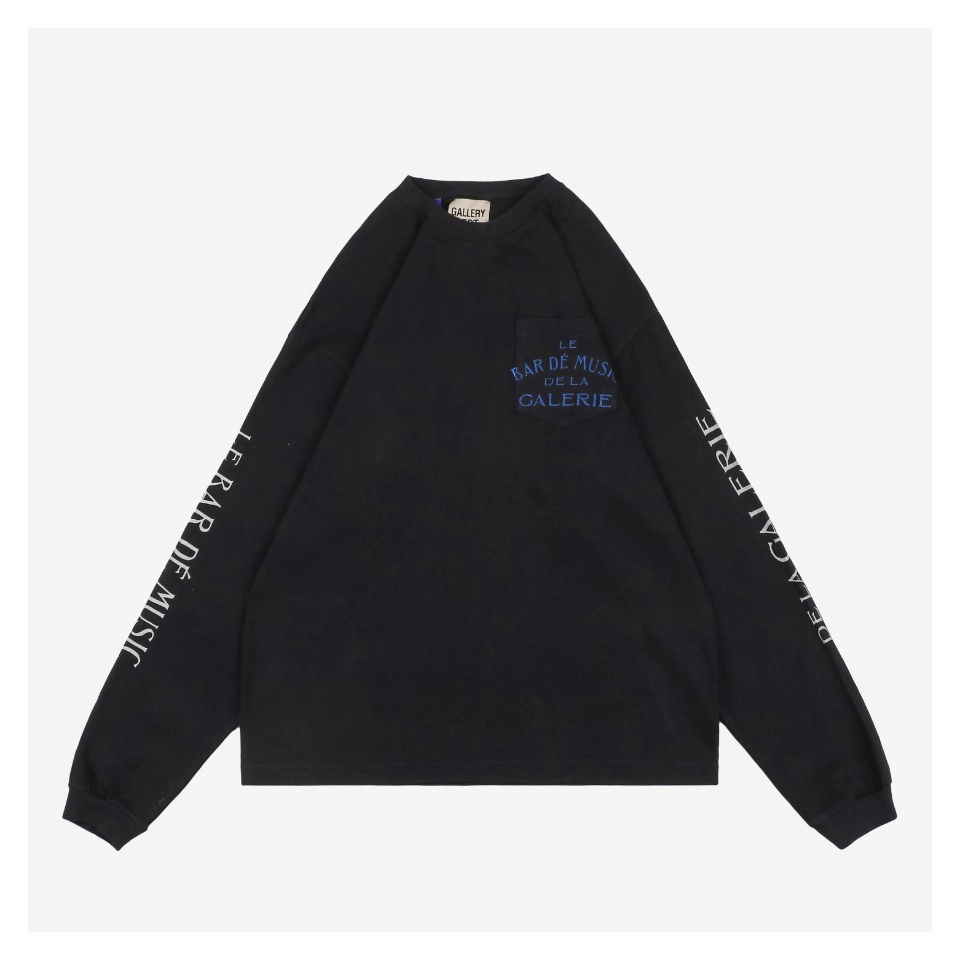 Gallery Dept “Music Gallery” Letter Print Long-Sleeve Shirt