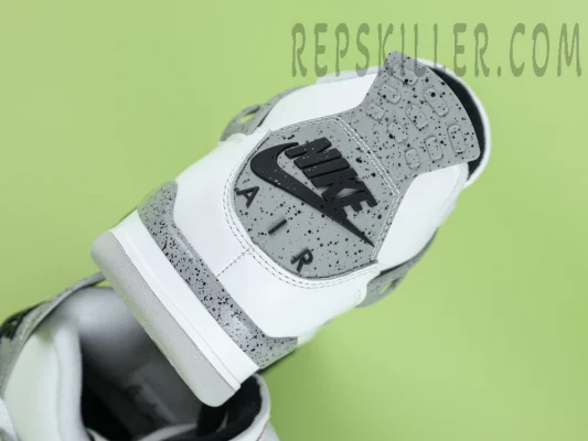 Jordan 4 Retro OG 'White Cement' 2025 Heel