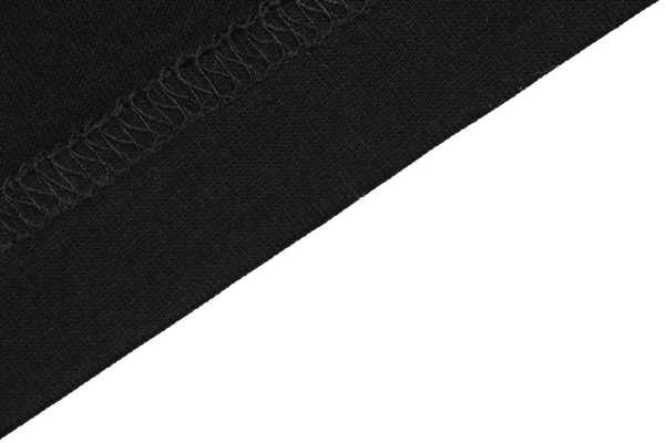 Maison Margiela Distressed Arc Letter Print Short-Sleeve T-Shirt Black8.jpeg