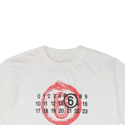 Maison Margiela Year of the Snake Number Print Short-Sleeve Shirt1.jpeg