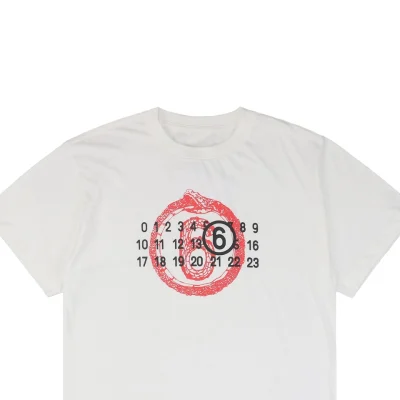 Maison Margiela Year of the Snake Number Print Short-Sleeve Shirt3.jpeg