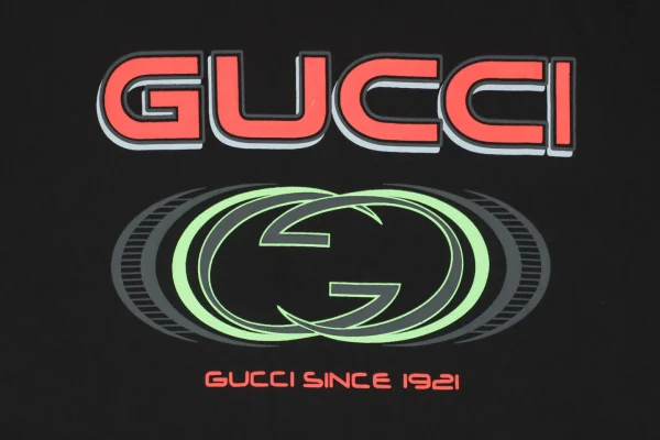 Multi-Element G Letter Print Short-Sleeve T-Shirt Black2.jpeg