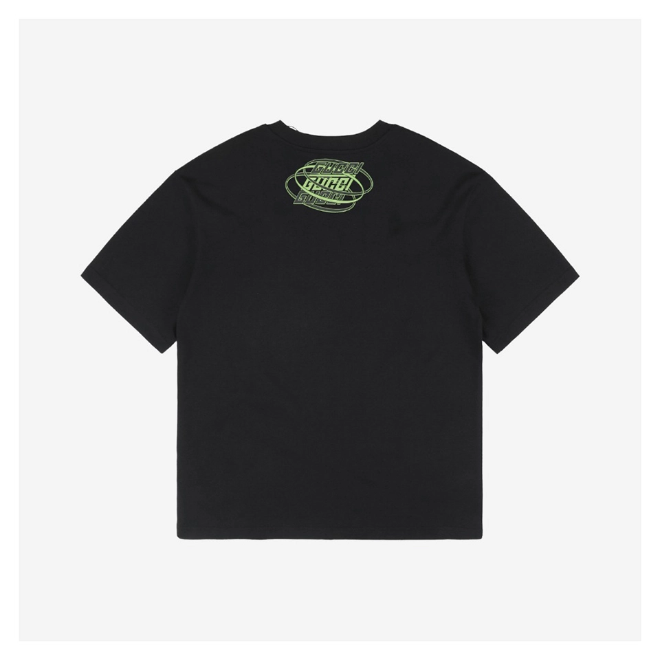 Multi-Element G Letter Print Short-Sleeve T-Shirt Black9.jpeg